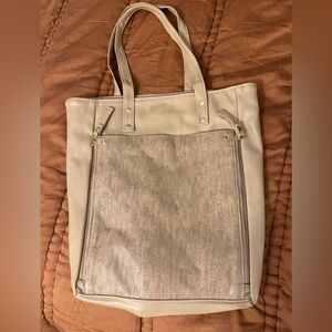 Isadora Cream Tote Bag